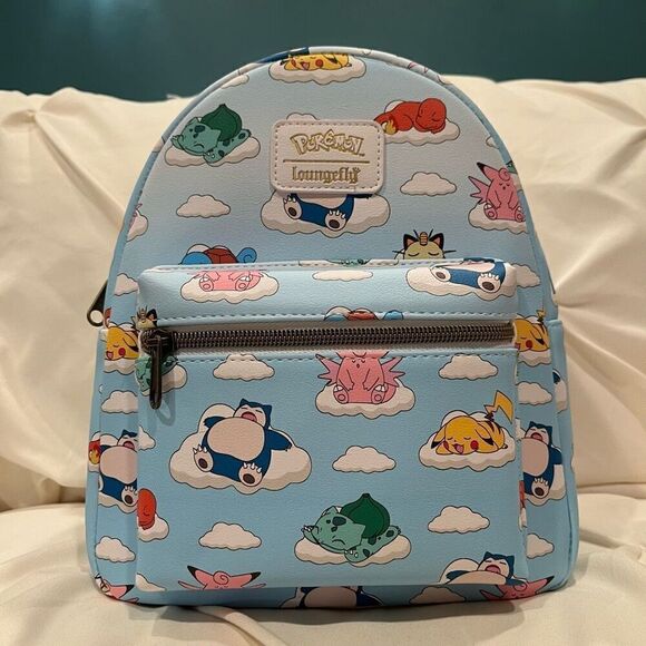 Loungefly X Pokemon Sleeping in the Clouds Backpack NWT ⛅️ - Picture 1 of 8
